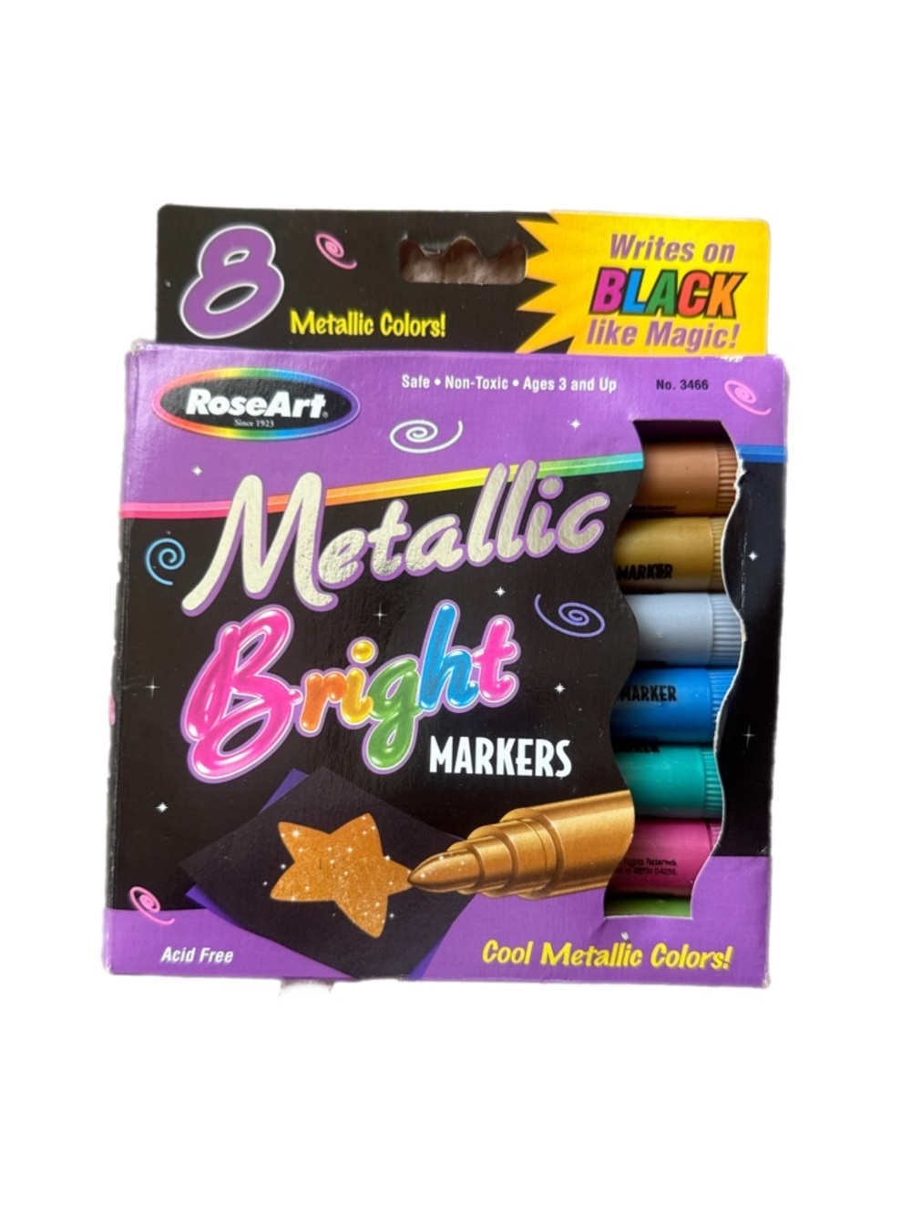 RoseArt Metallic Bright Markers *DO NOT WORK*